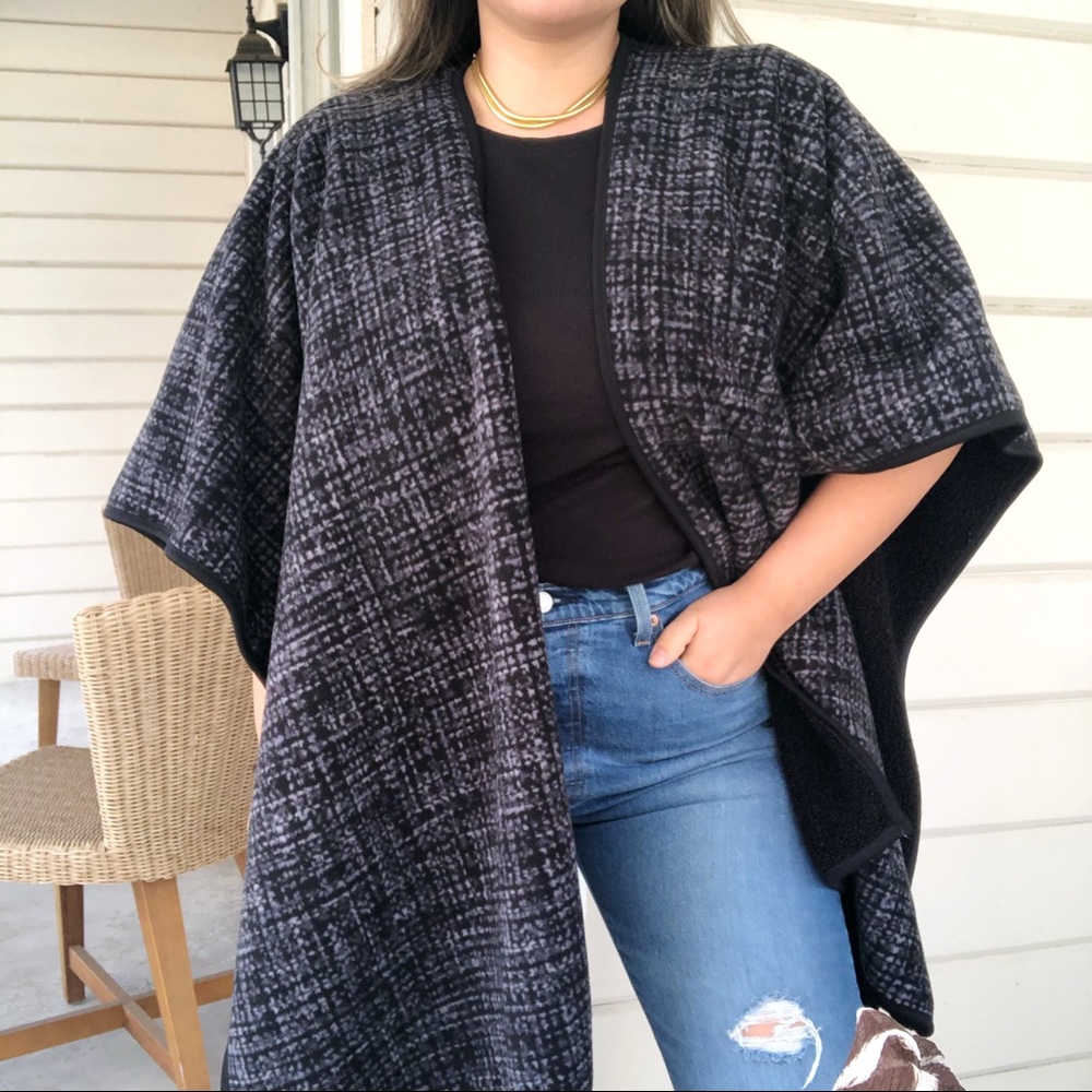 Plush Poncho